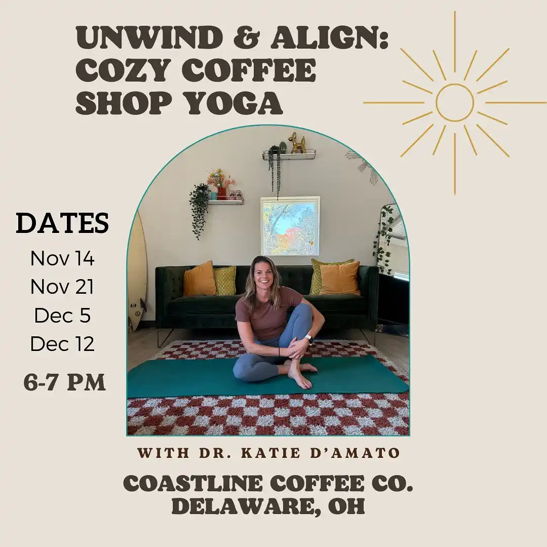 Unwind and Align: Cozy Coffee Shop Yoga